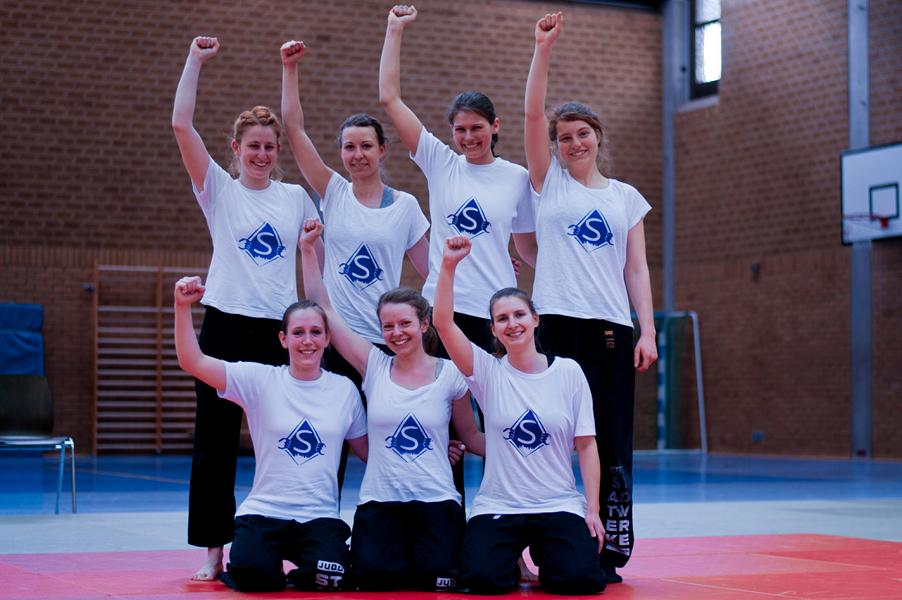 Judo Damenmannschaft 3. Kampftag Landesliga